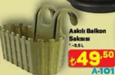 ASKILI BALKON SAKSISI 3,5 L